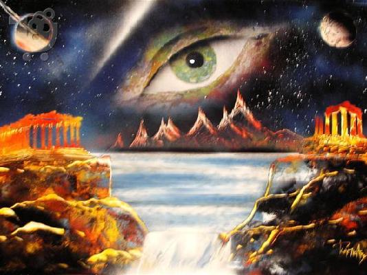 PoulaTo: Spray Paint Art 